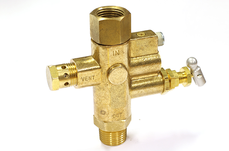 Continuous run unloader deals valve